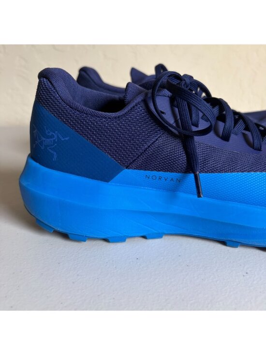 Arc\'teryx Norvan LD 4 Soulsonic Fluidity Trail Running Shoes Men\'s US8 Blue Navy